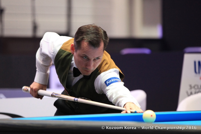 Gelungener Dreiband WM Auftakt in Frankreich - Arnim Kahofer